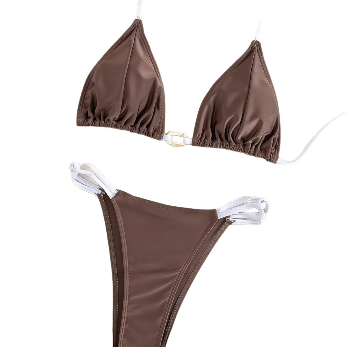 Sexy solid color minimalist ins-style bikini