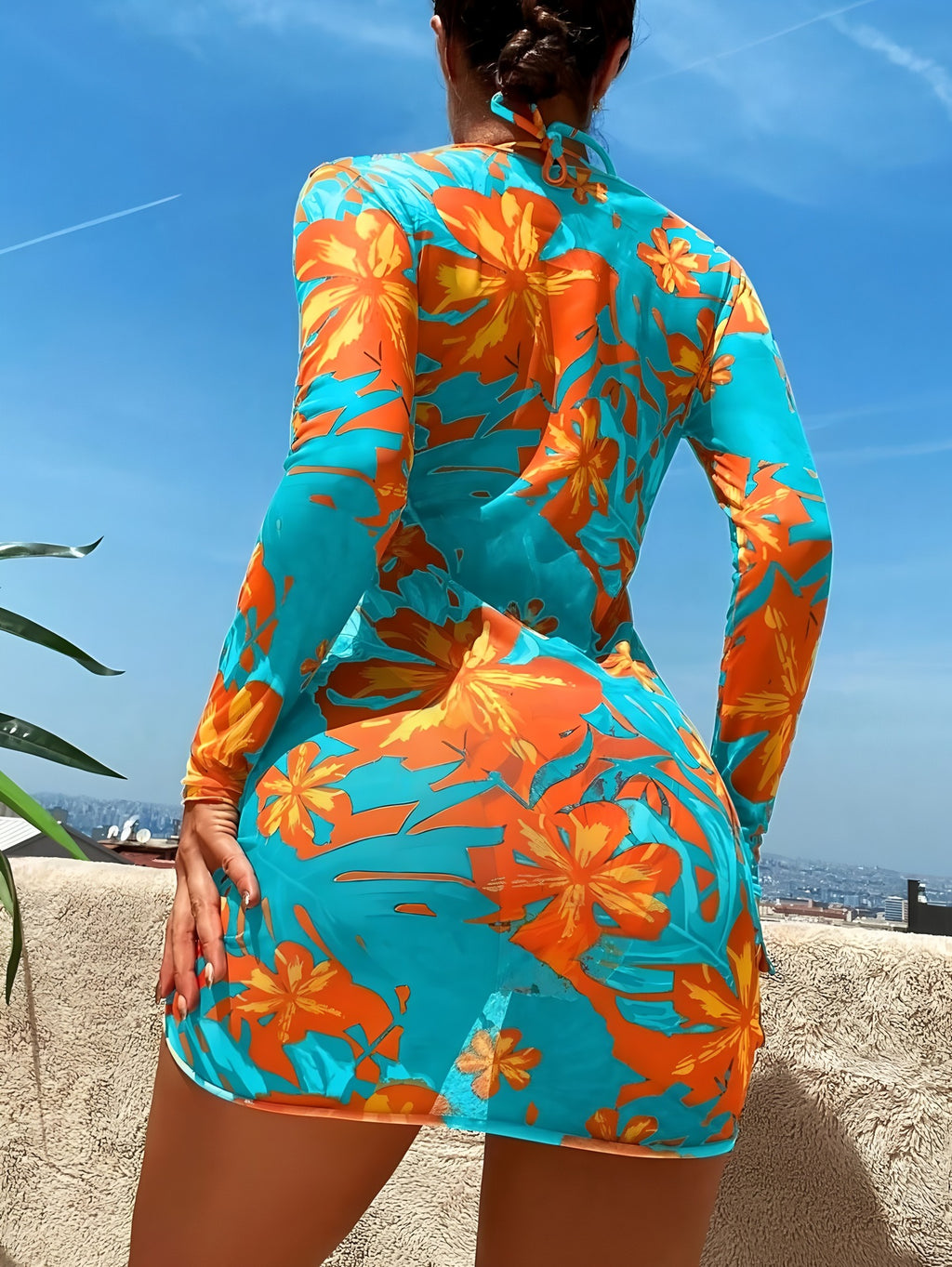 New Women's Split Swimsuit, Bikini with Ties, Sexy Beach Bikini for Women
