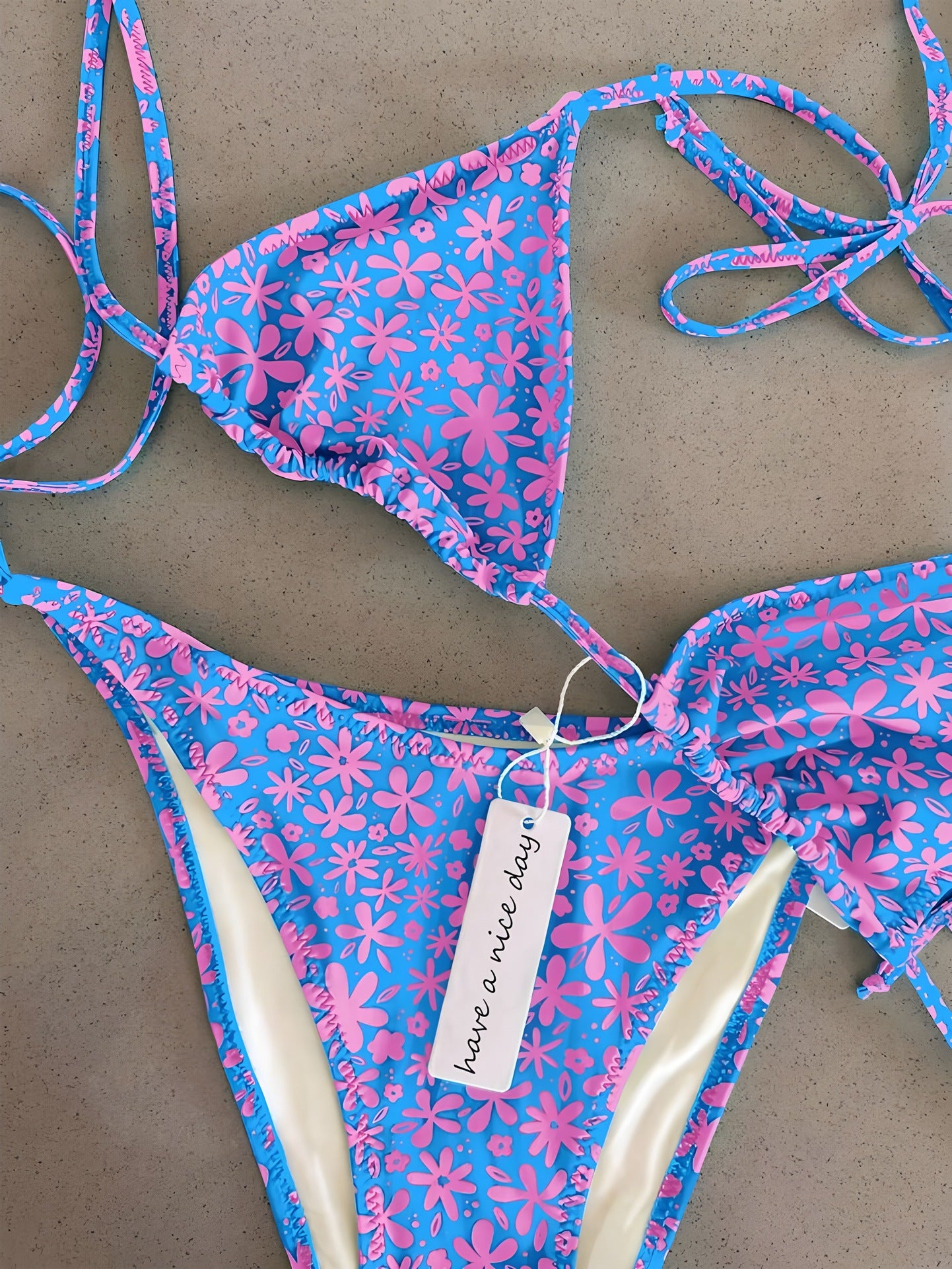 Sexy women's set, sexy swimwear, split bikini swimsuit