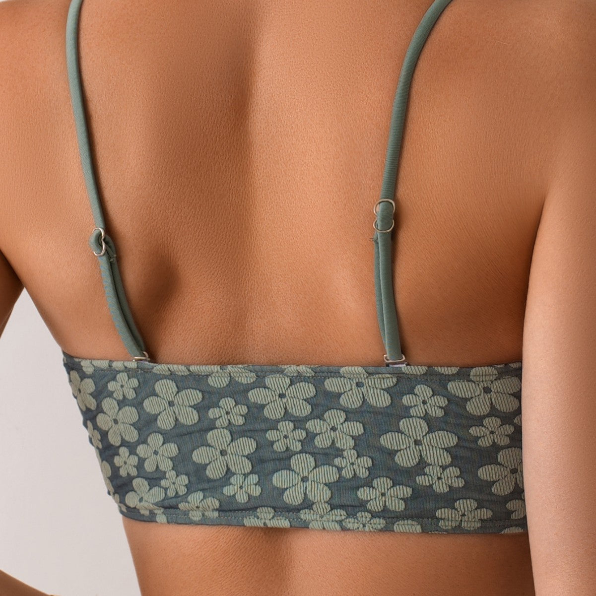 New Women's Printed Two-Piece Bikini, Sexy Swimwear with Push-Up Design for Small Bust, Beach Bathing Suit